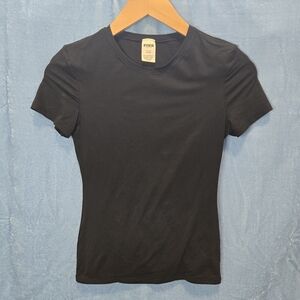 PINK Victoria's Secret Classic Black Tee